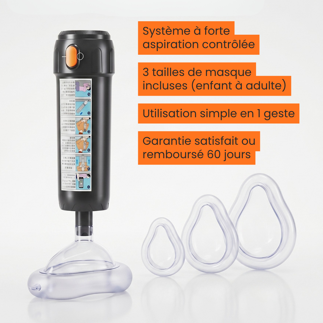 AntiChoke™ — L'Aspirateur Anti-Étouffement d'Urgence